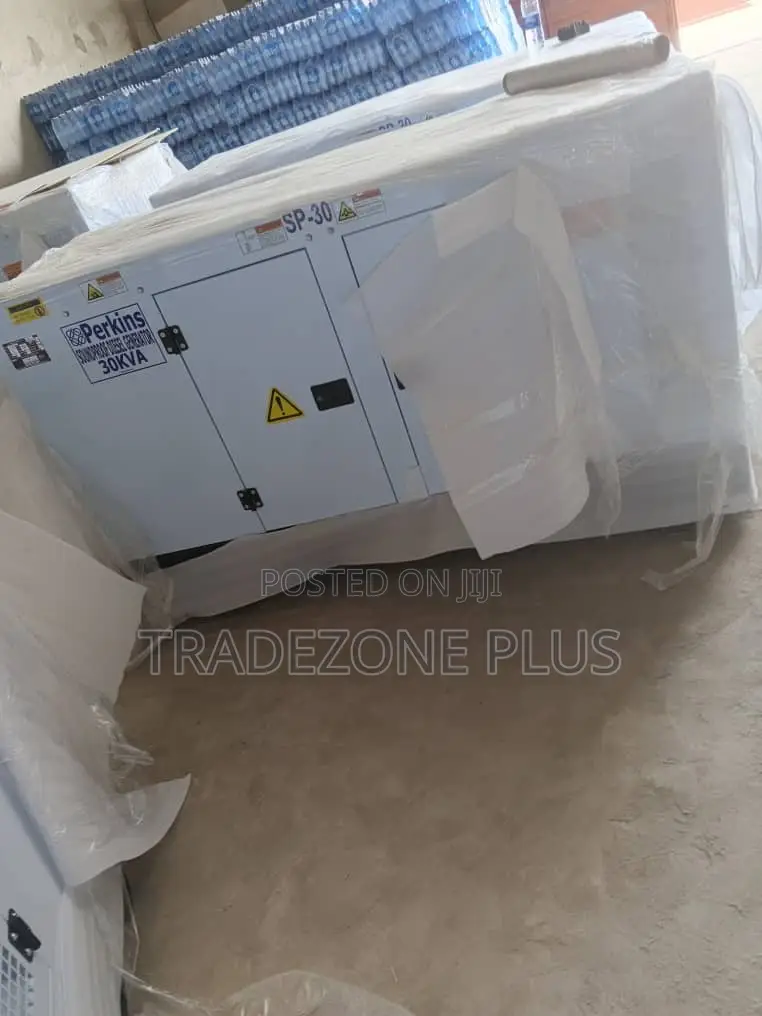Durable Perkins 30kVA Enclosed Power Generator