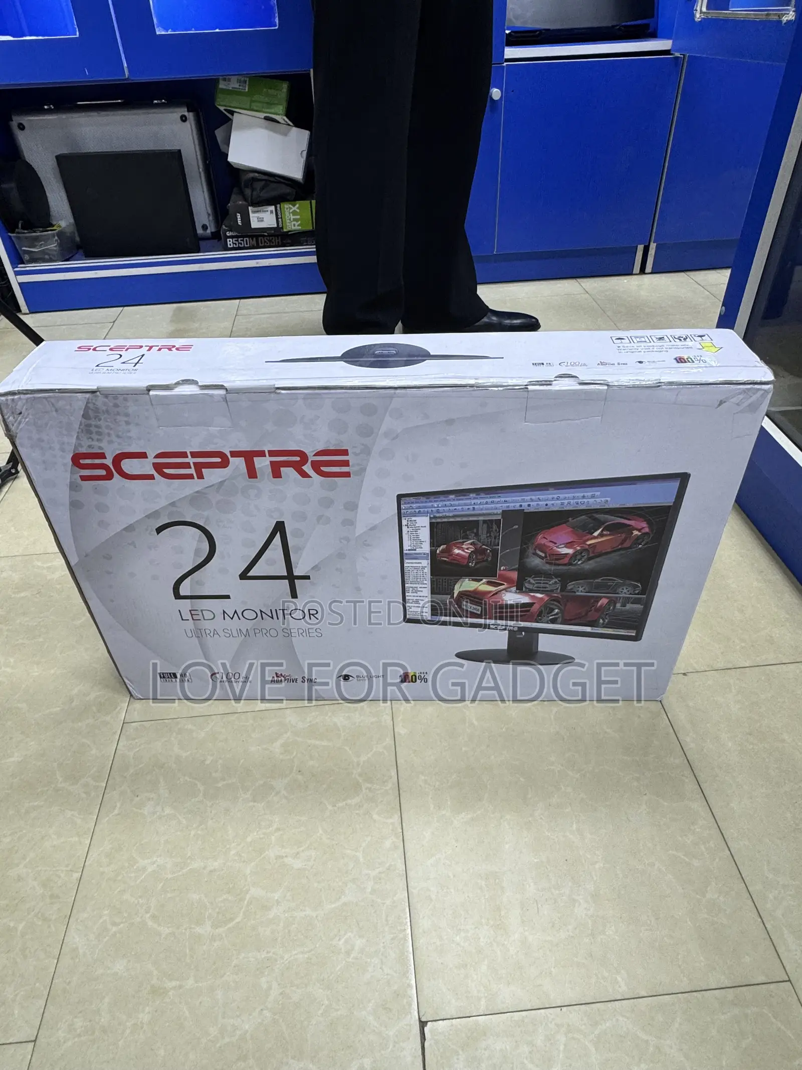 Scepter 24 LED Monitor Ultra Slim Pro Series