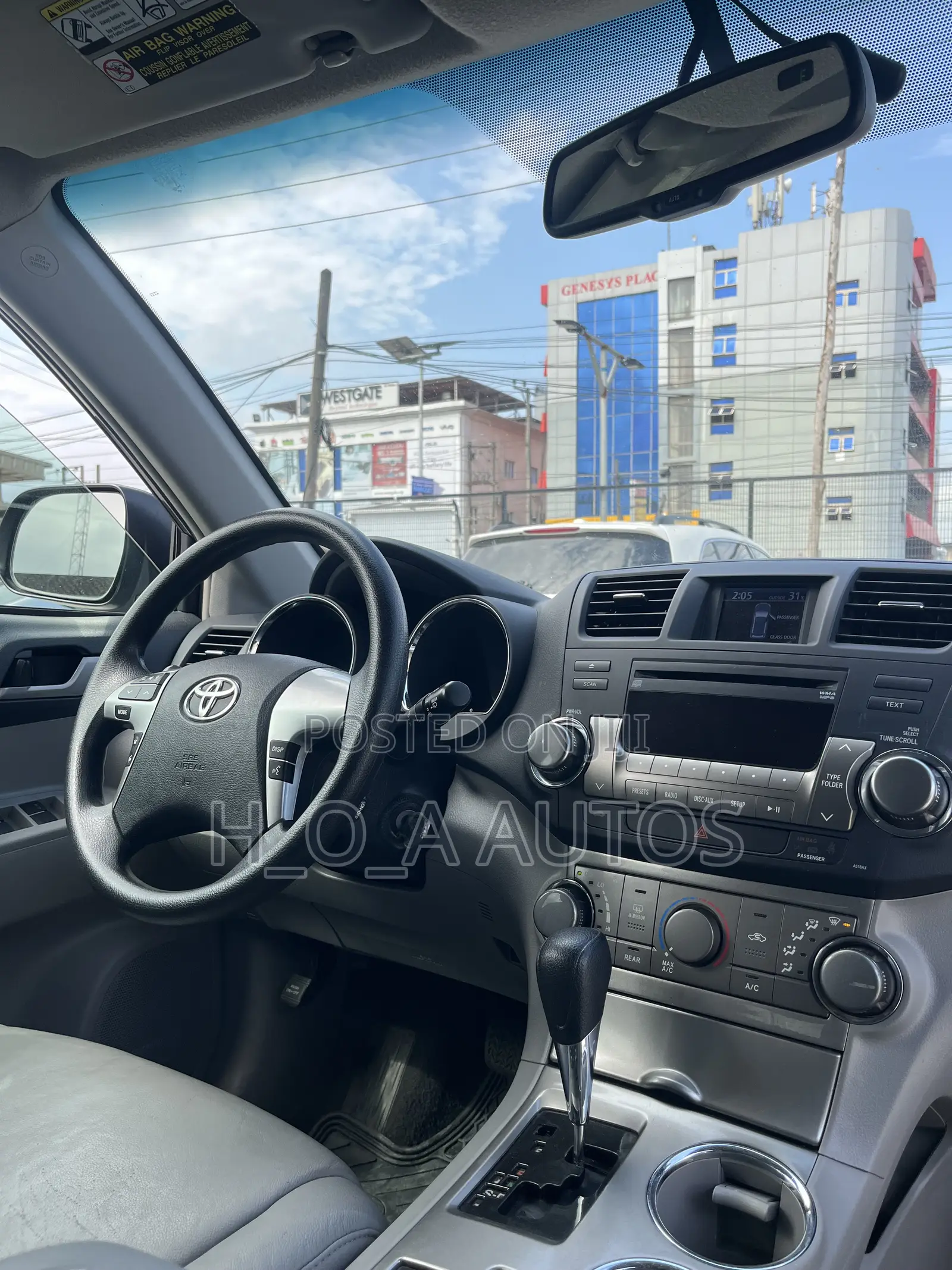 Toyota Highlander 3.5L 4WD 2013 Gray