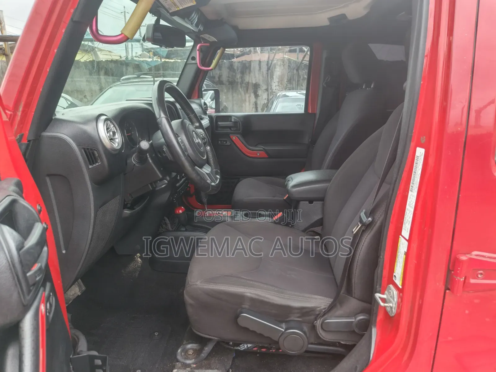 Jeep Wrangler Unlimited Sahara 4dr SUV 4WD (3.6L 6cyl 6M) 2014 Red