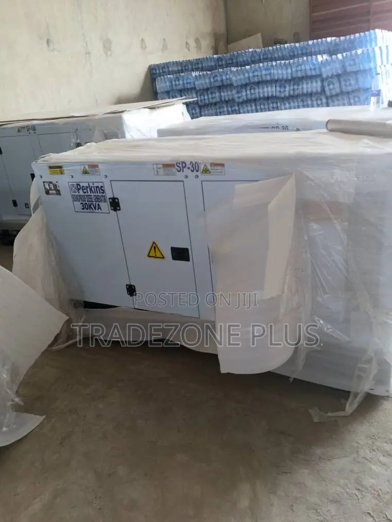 Perkins 30kVA Soundproof Generator for Offices