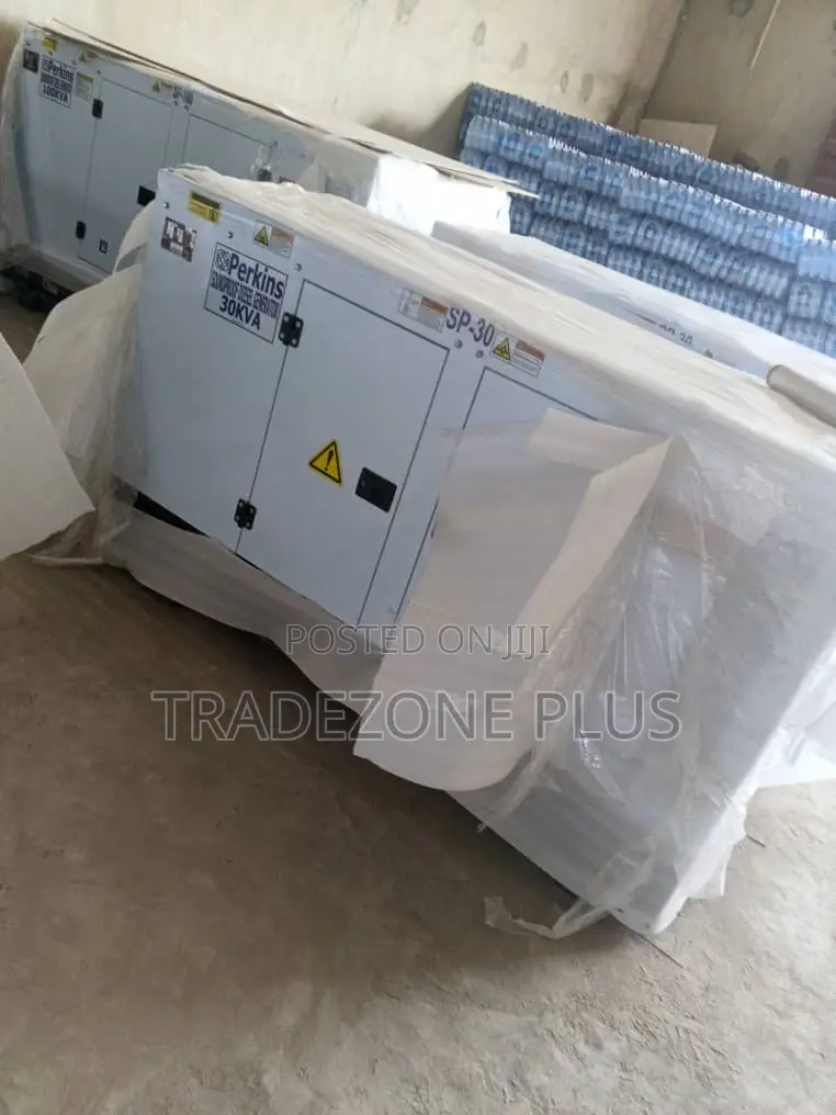 Perkins 30kVA Soundproof Generator for Offices