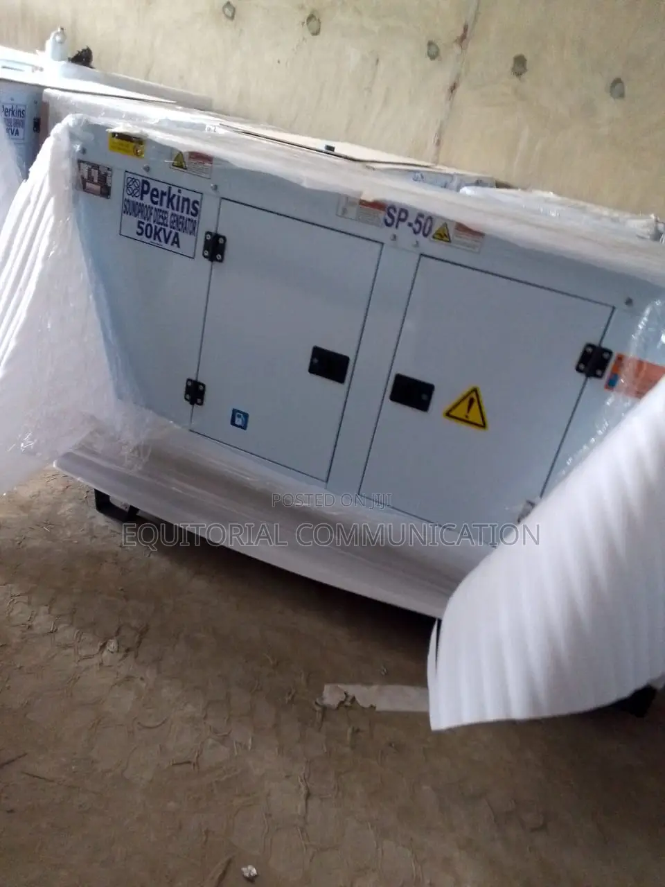 Perkins 50KVA Soundproof Backup Power System