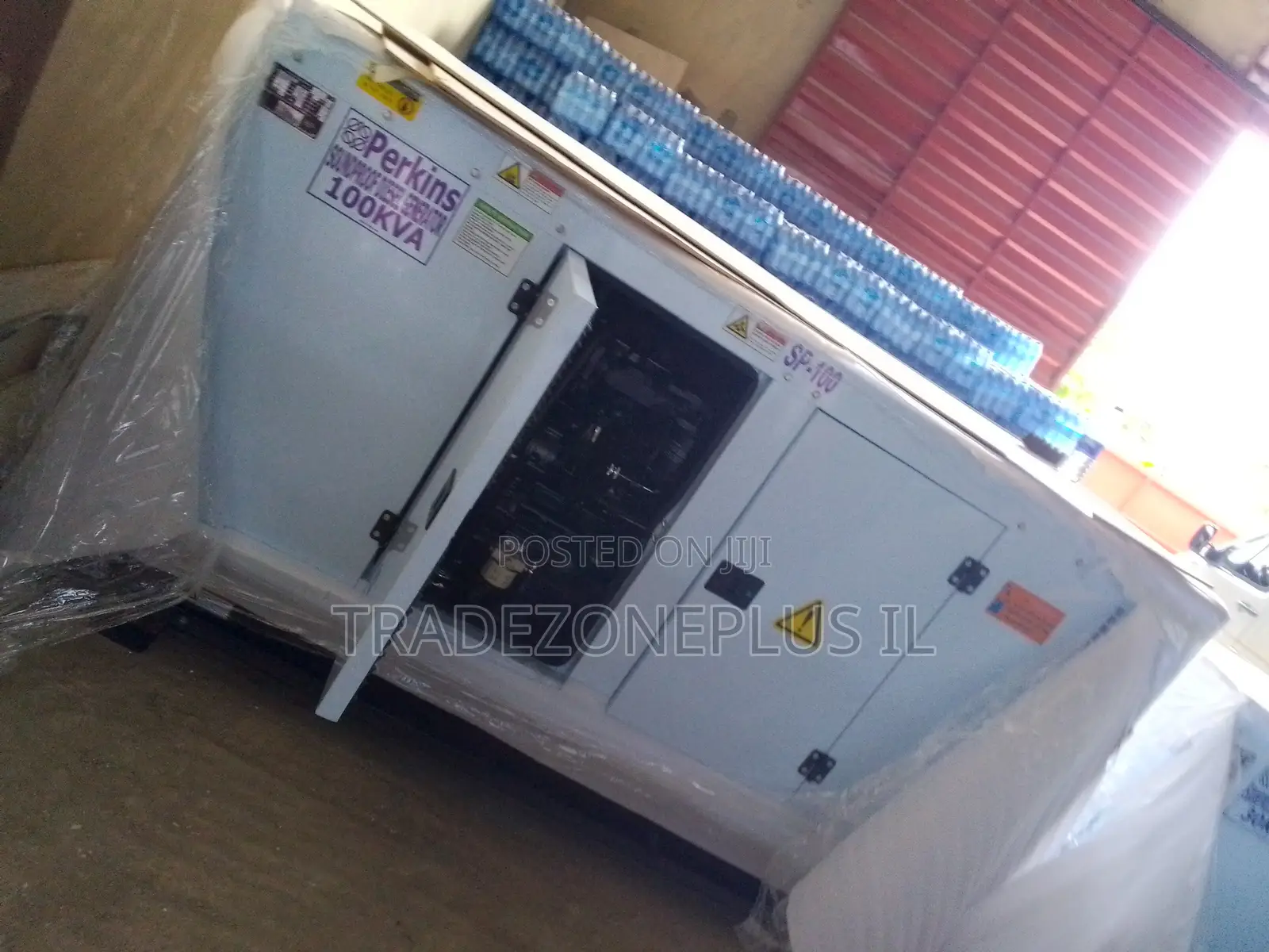 100KVA Perkins Soundproof Diesel Generator