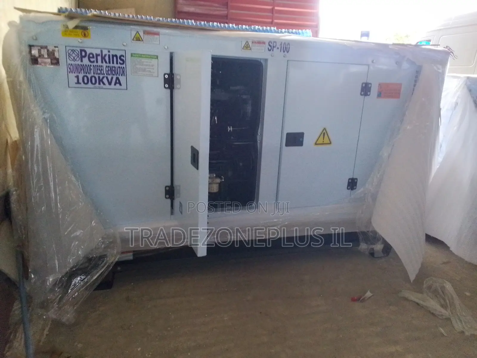 Perkins 100KVA Enclosed Generator for Sale