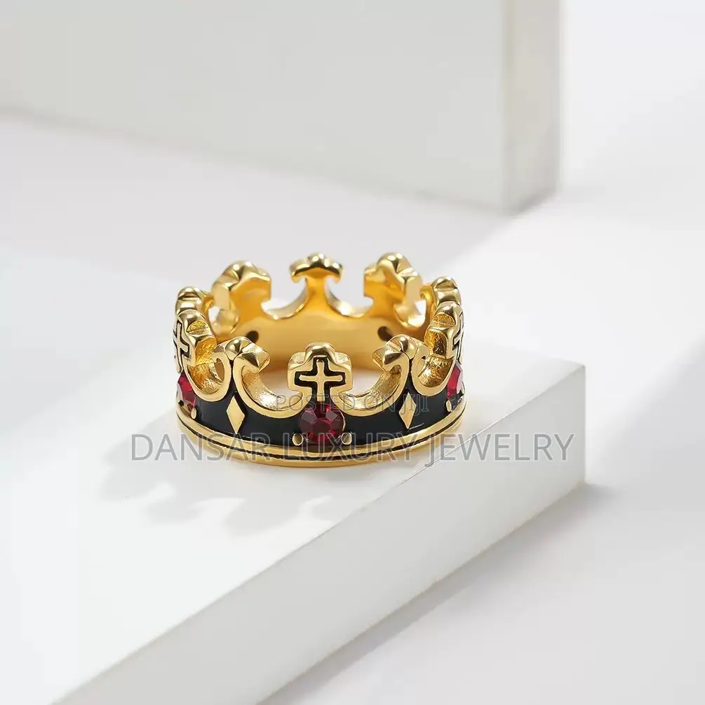 Royal Crown Diamond Ring for Men