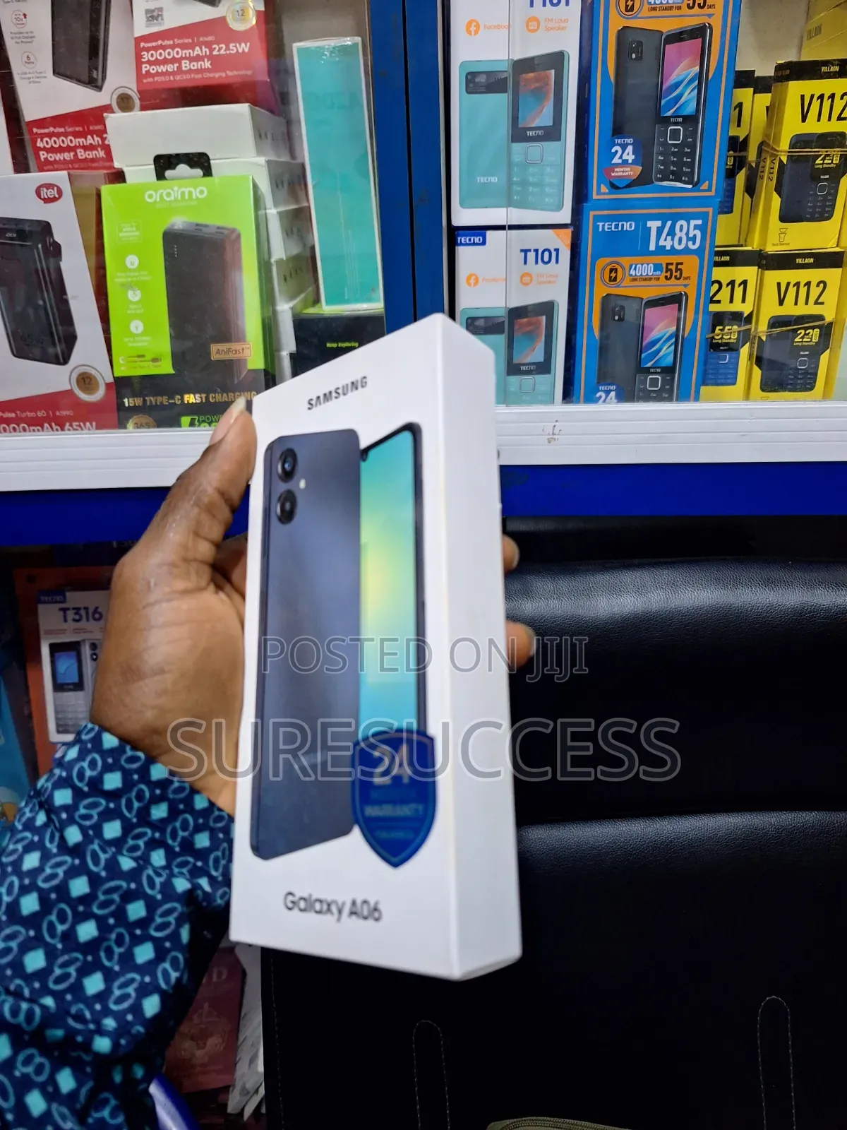 New Samsung Galaxy A06 128 GB Black