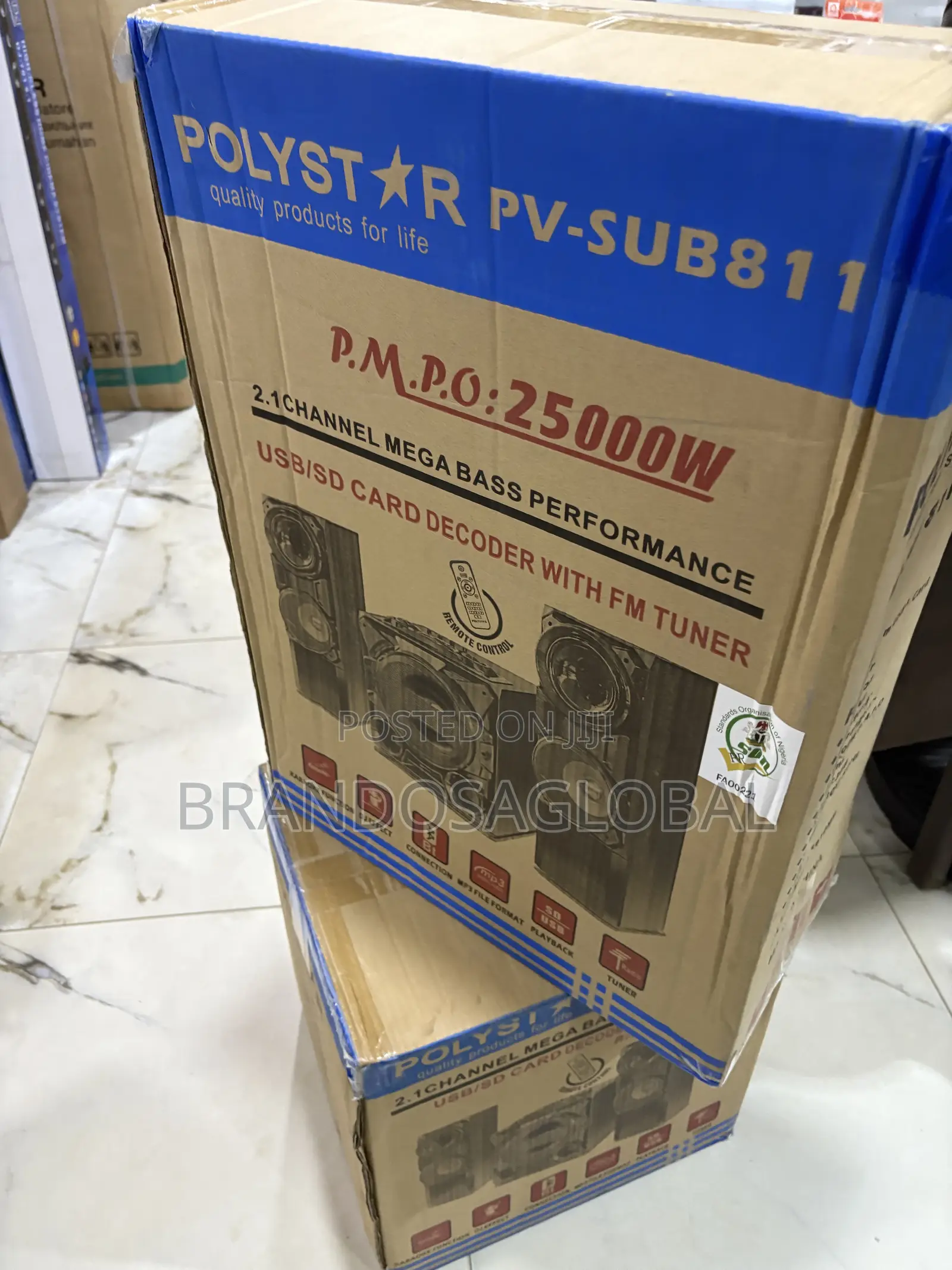 Polystar PV-SUB811 Music System