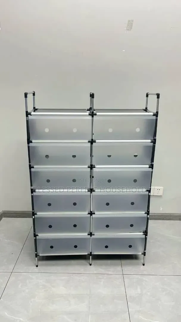 5 Layer Shoe Rack With Cover
