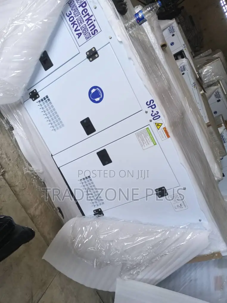 Perkins 30kVA Professional Grade Soundproof Generator