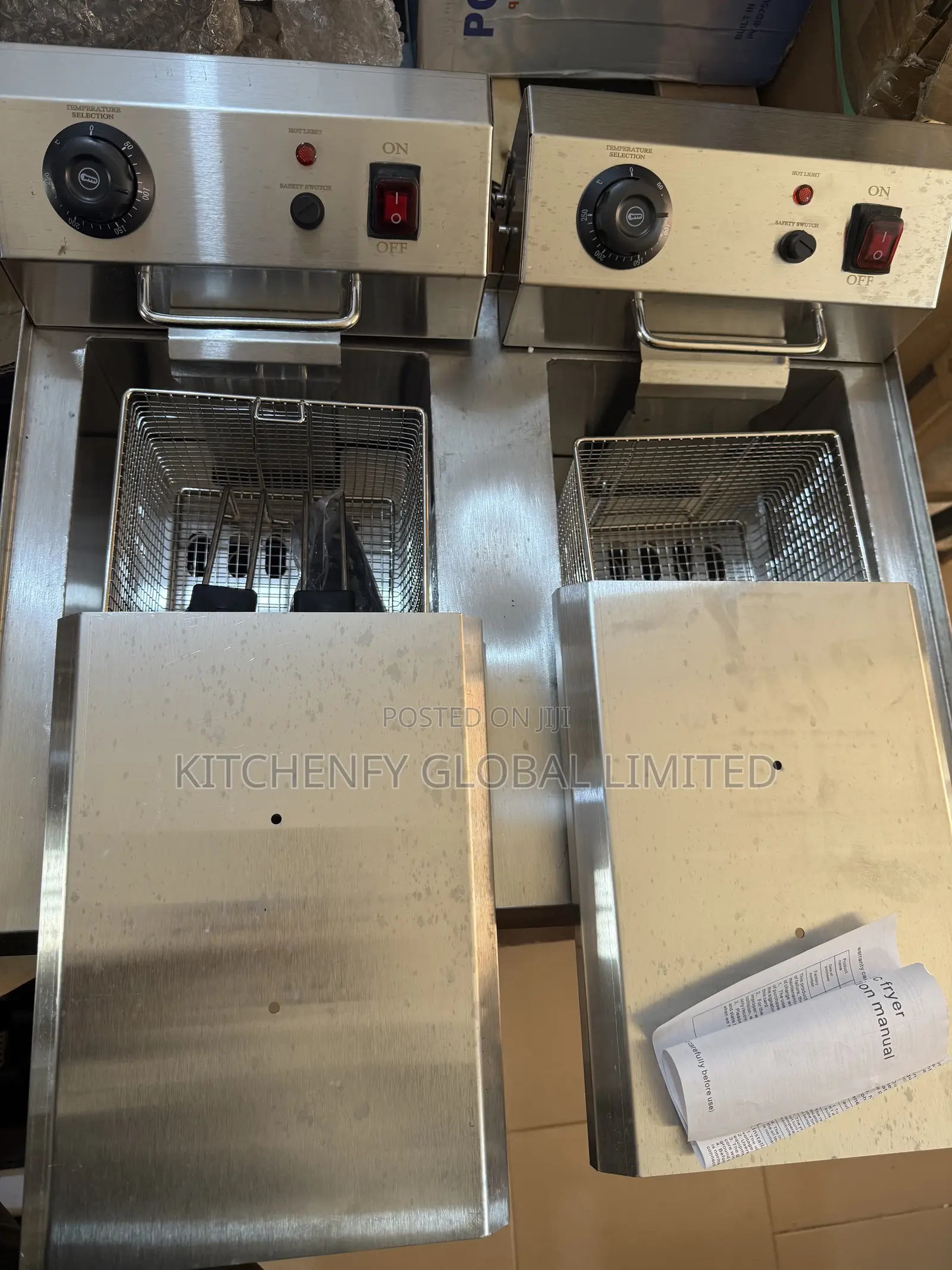 Brand New Electric Fryer Double Basket