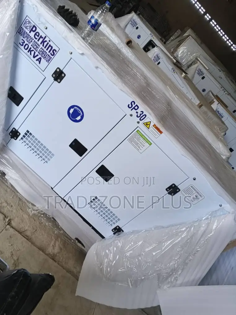 Perkins 30kVA Soundproof Power Generator for Sale