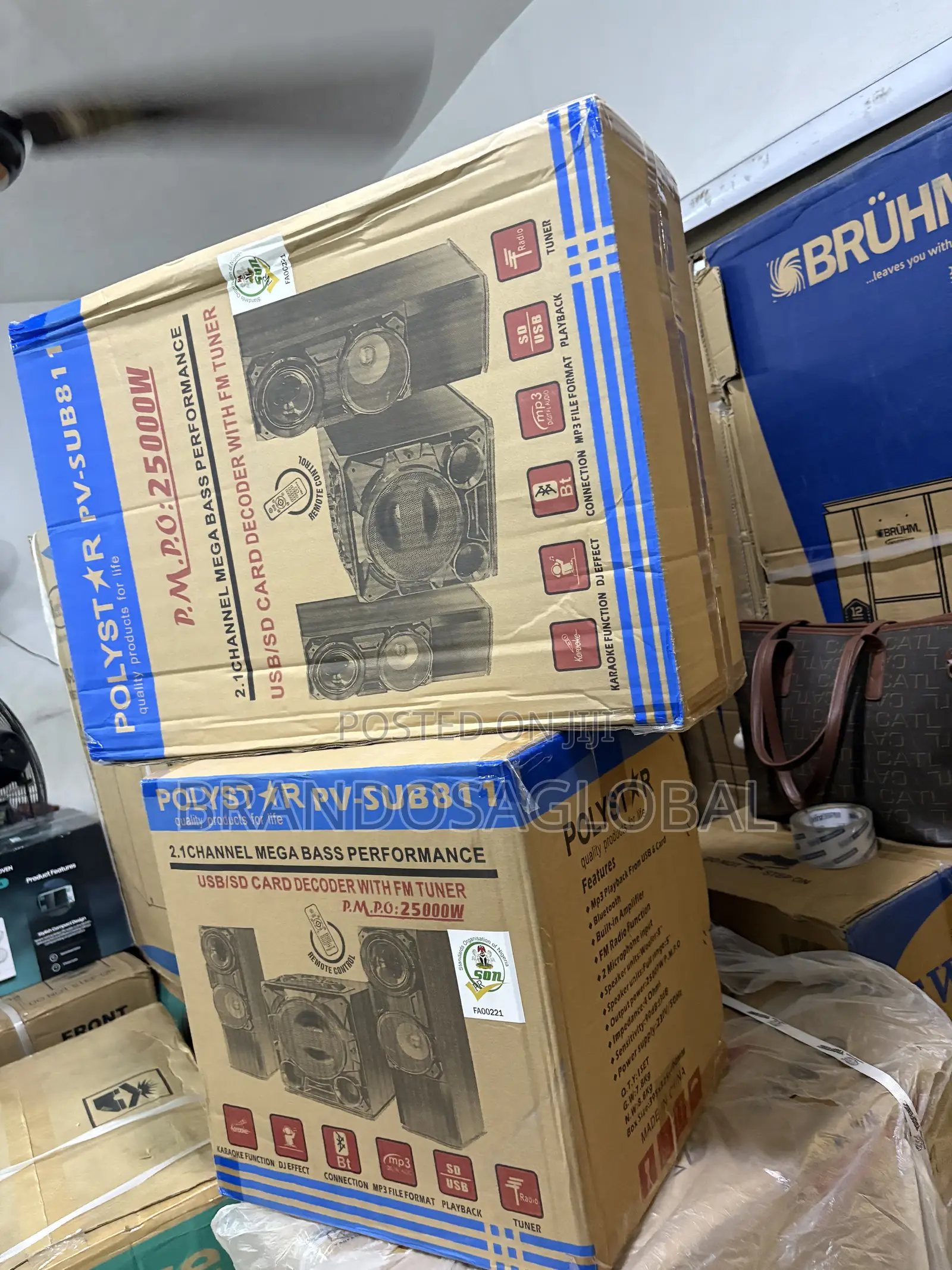 Polystar PV-SUB811 Multimedia Speaker