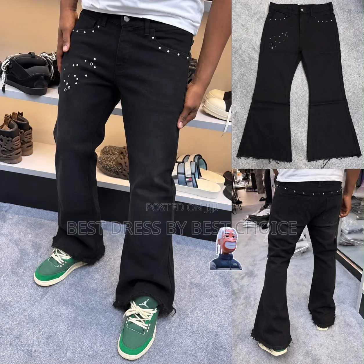 Premium Quality Baggy Jean for Men!! All Sizes Available in Store  