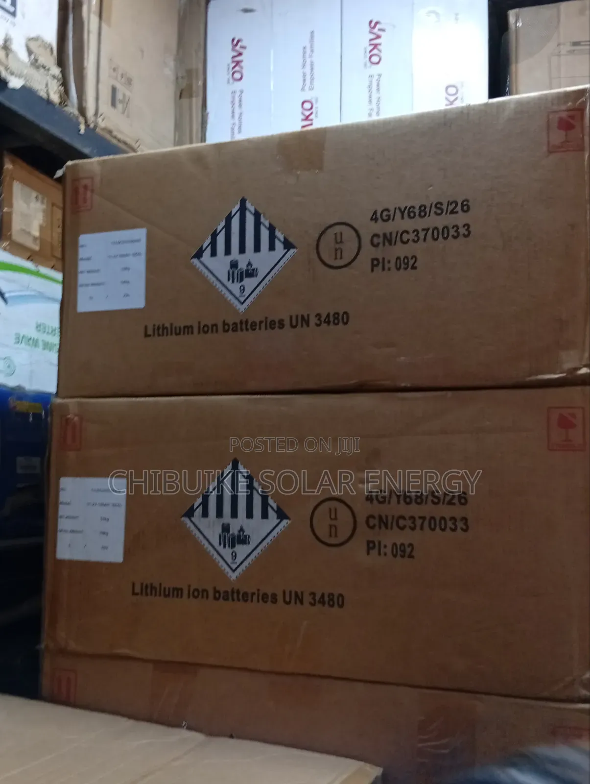Ecow World Solar Battery 5kwh/48v