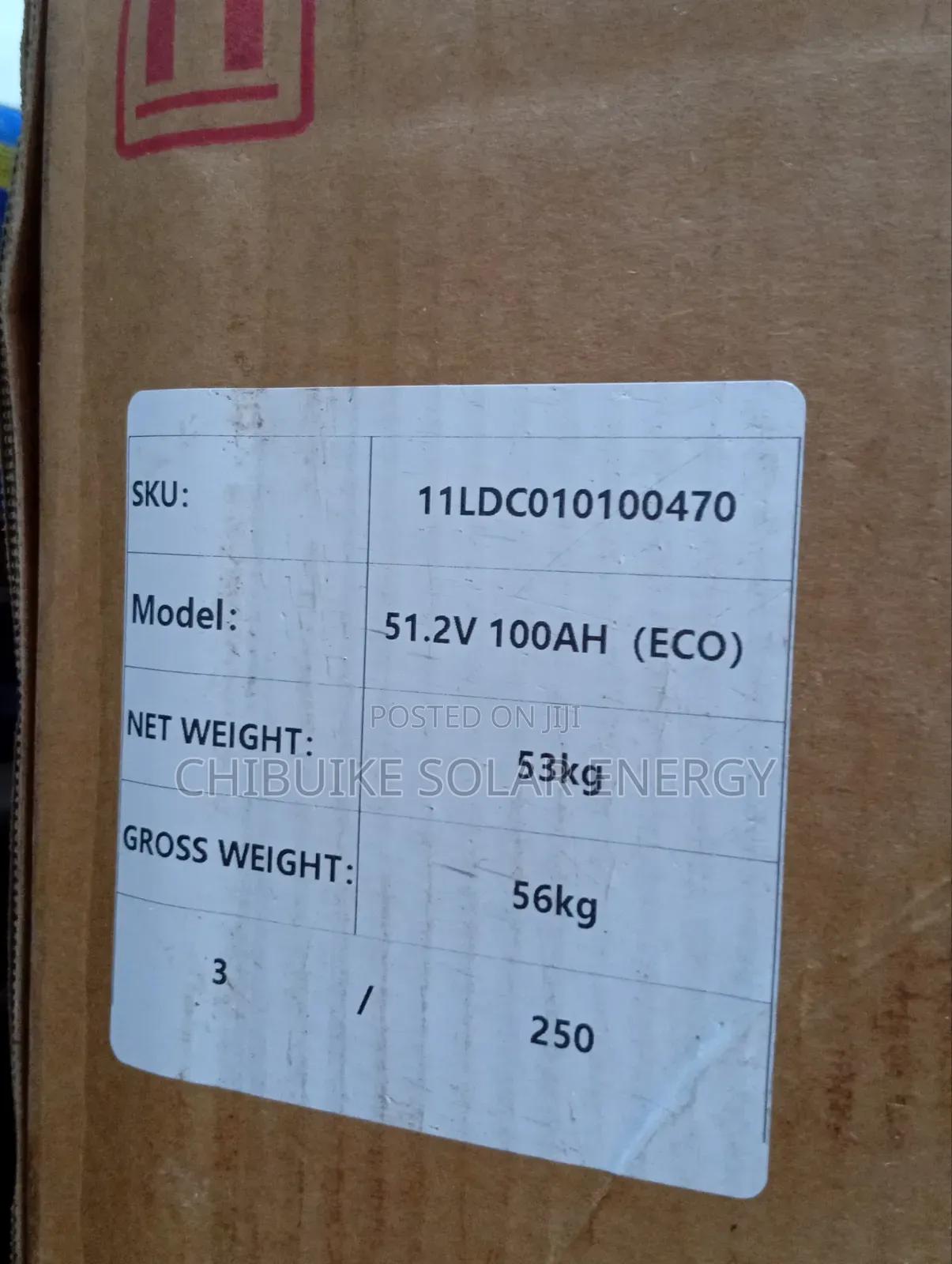 Ecow World Solar Battery 5kwh/48v