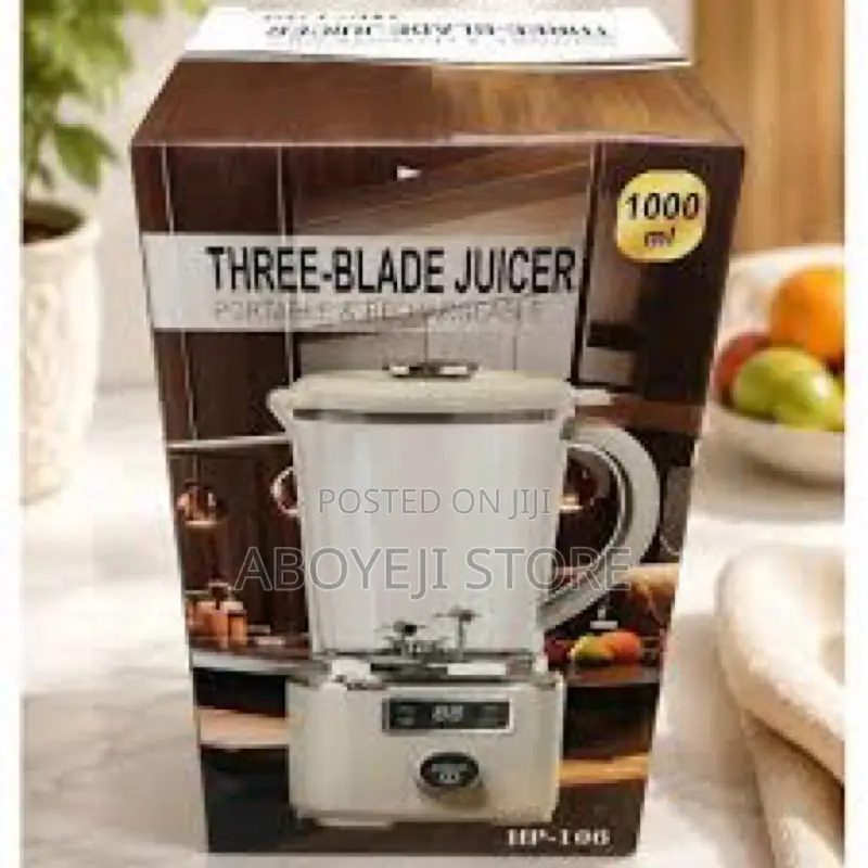 Three Blade Rechargeable Juice Blender