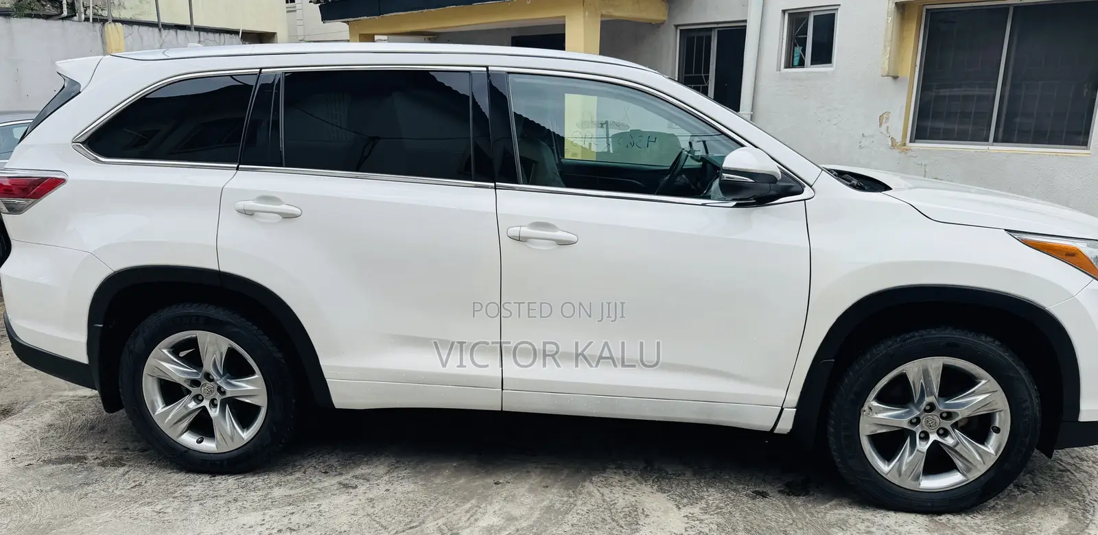 Toyota Highlander Limited 4dr SUV AWD (3.5L 6cyl 6A) 2015 White
