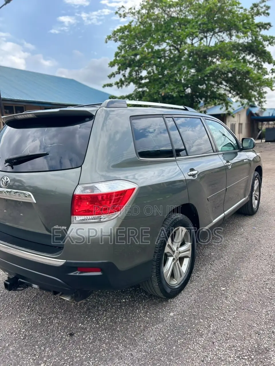 Toyota Highlander Limited 2011 Green