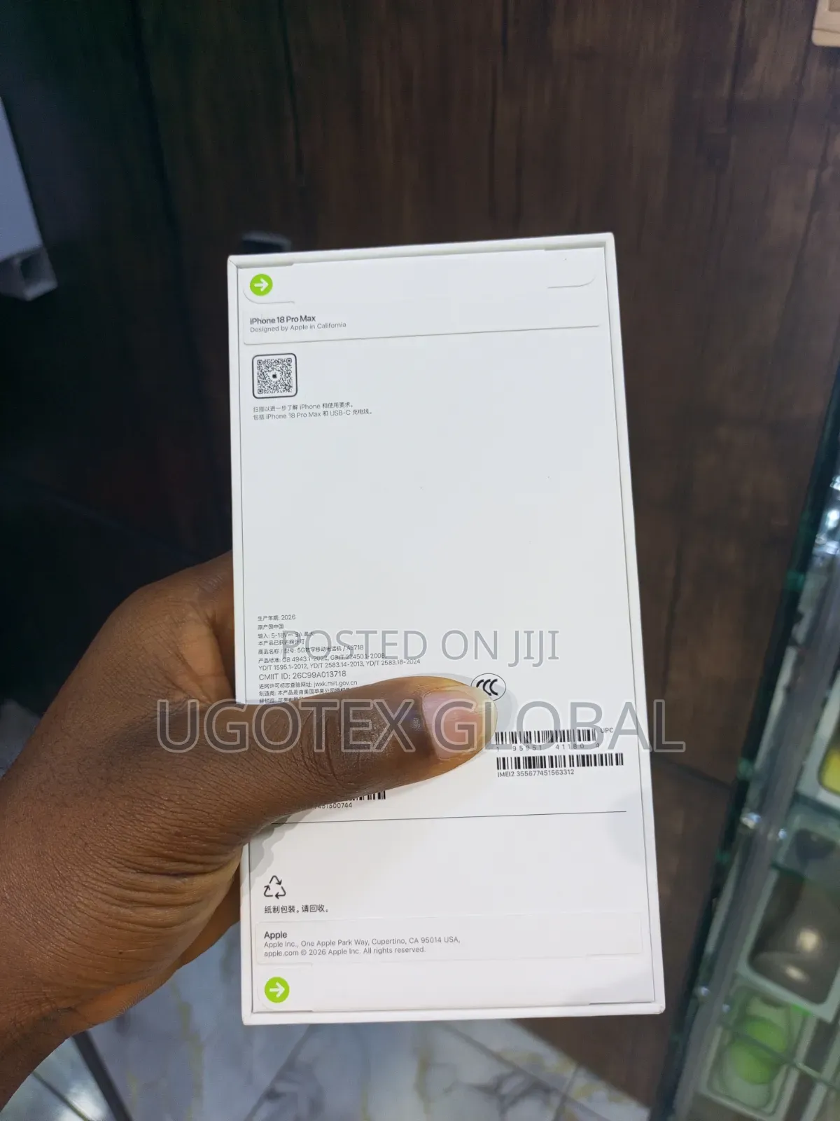 New Apple iPhone 18 Pro Max 256 GB Purple