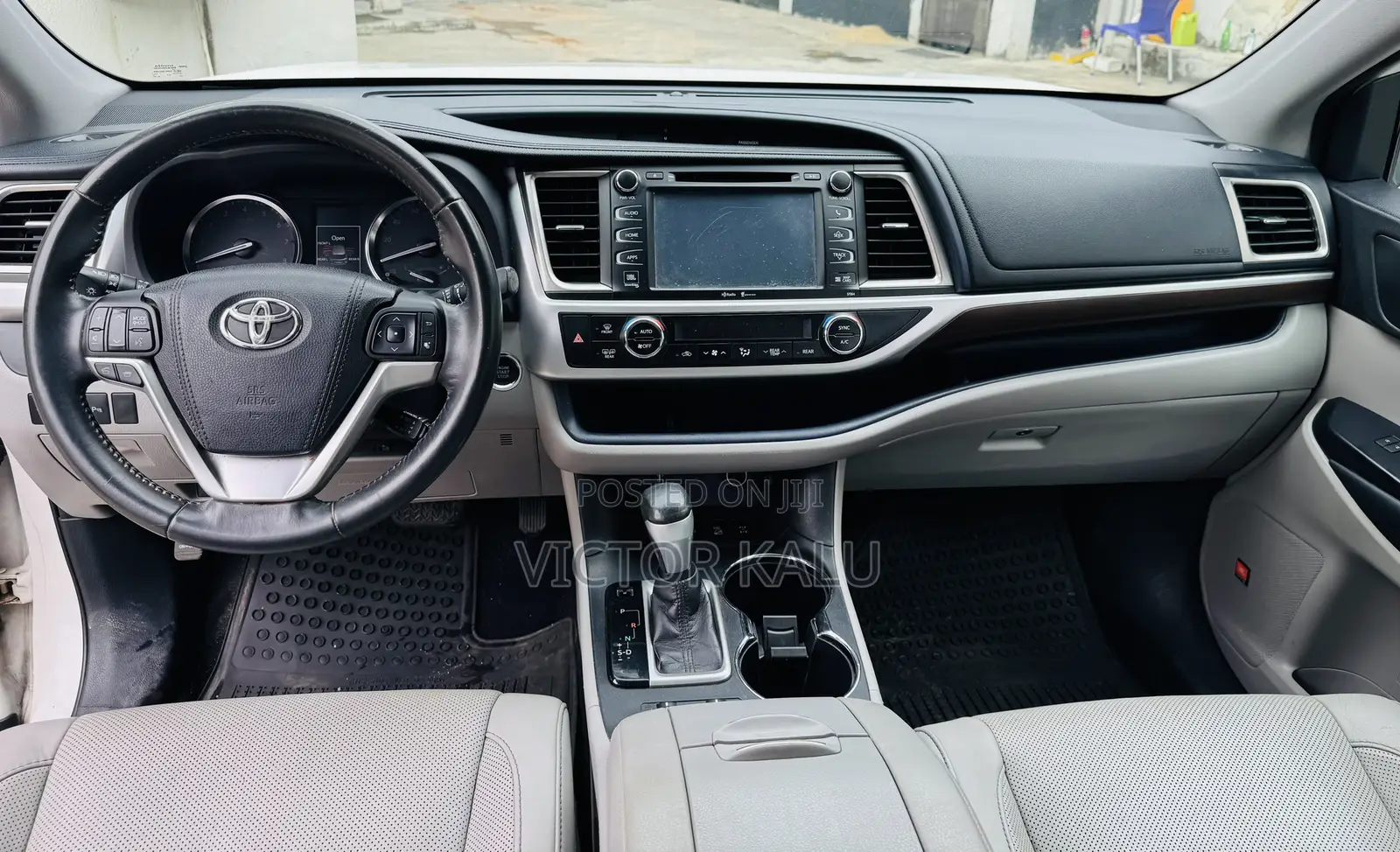 Toyota Highlander Limited 4dr SUV AWD (3.5L 6cyl 6A) 2015 White
