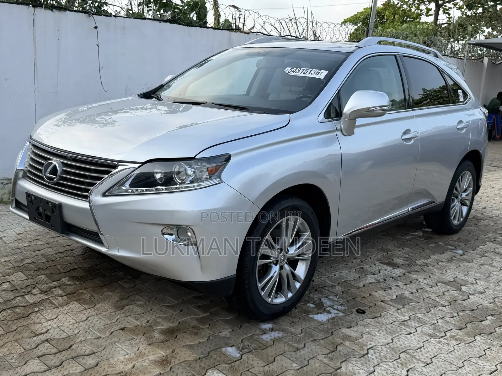 Lexus RX 350 FWD 2013 Silver
