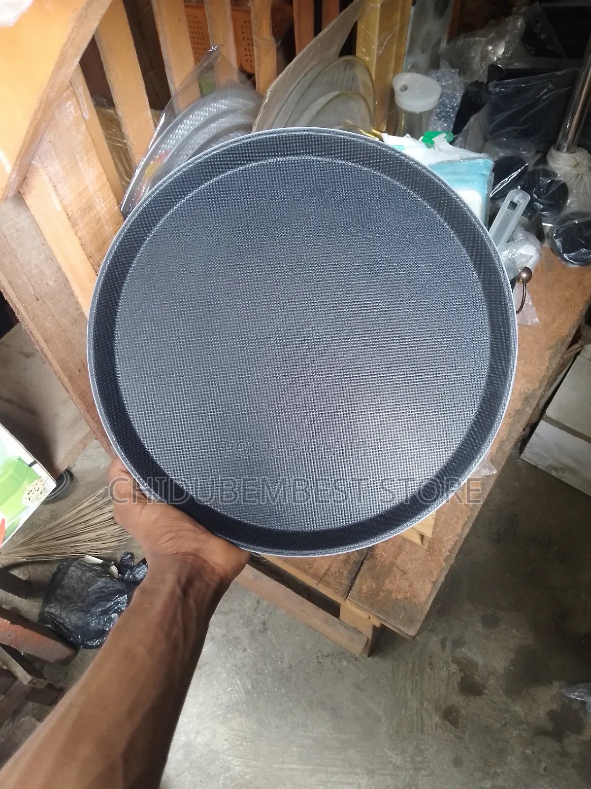 14" Non Skid Serving Tray