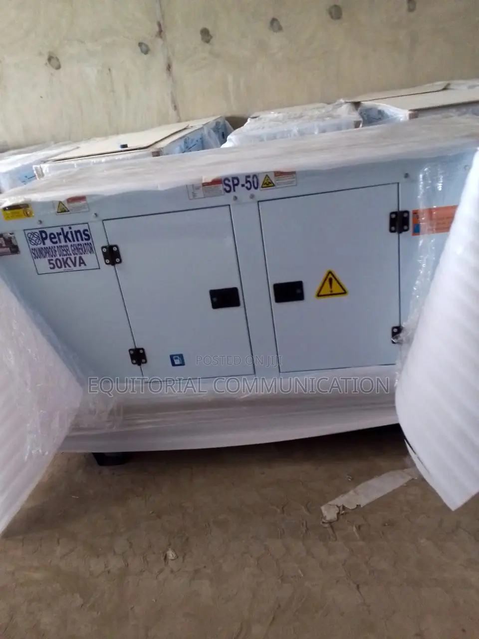 Perkins 50KVA Heavy Duty Soundproof Diesel Power Generator