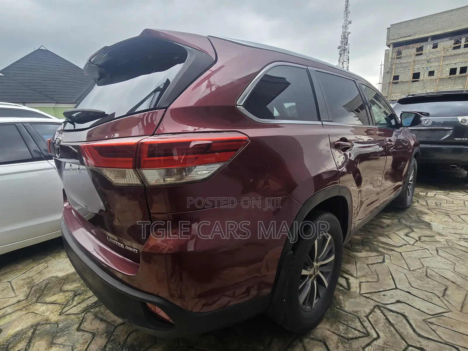 Toyota Highlander XLE 4dr SUV (3.5L 6cyl 6A) 2015 Burgundy