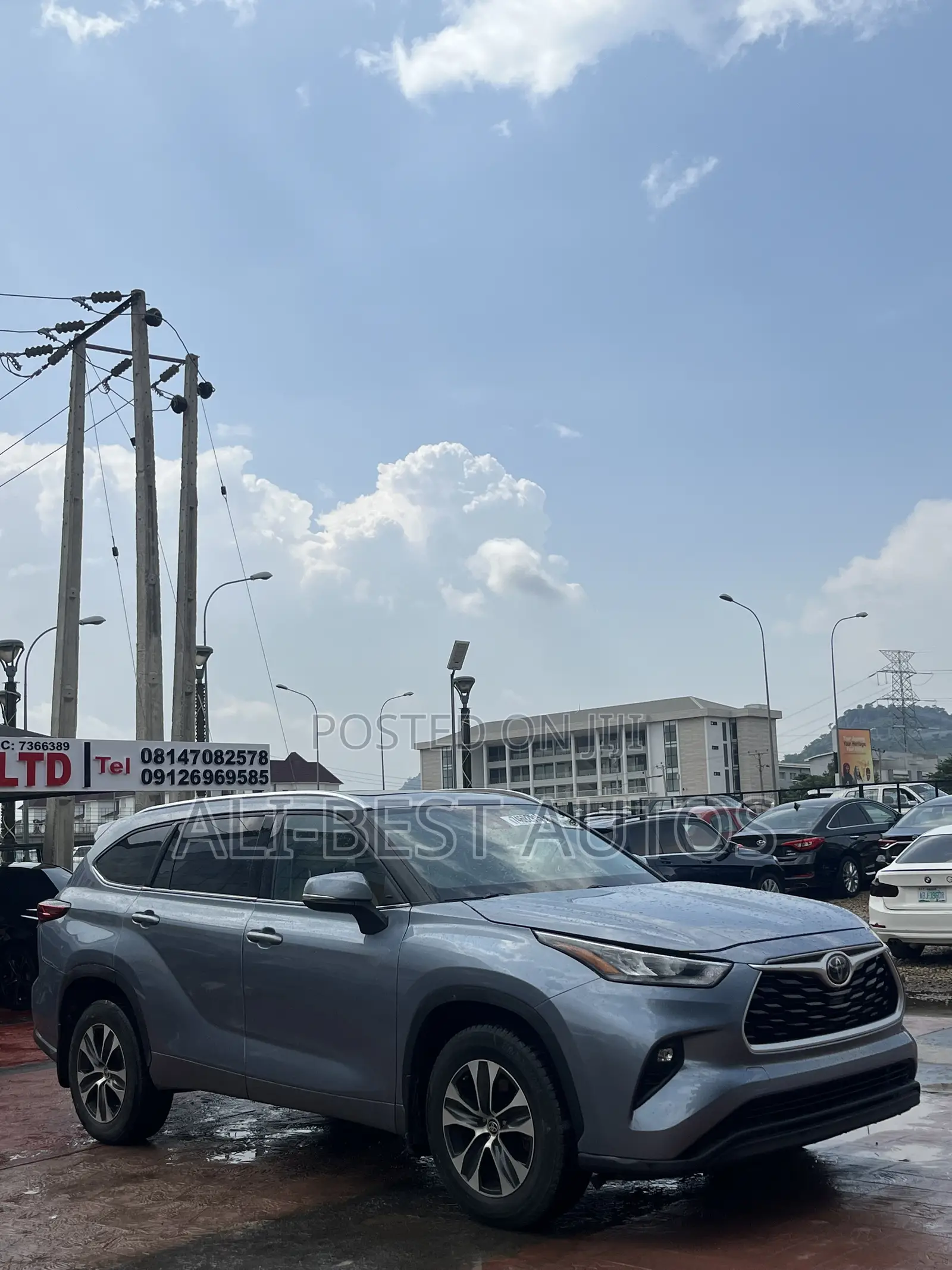 Toyota Highlander 2020 Blue