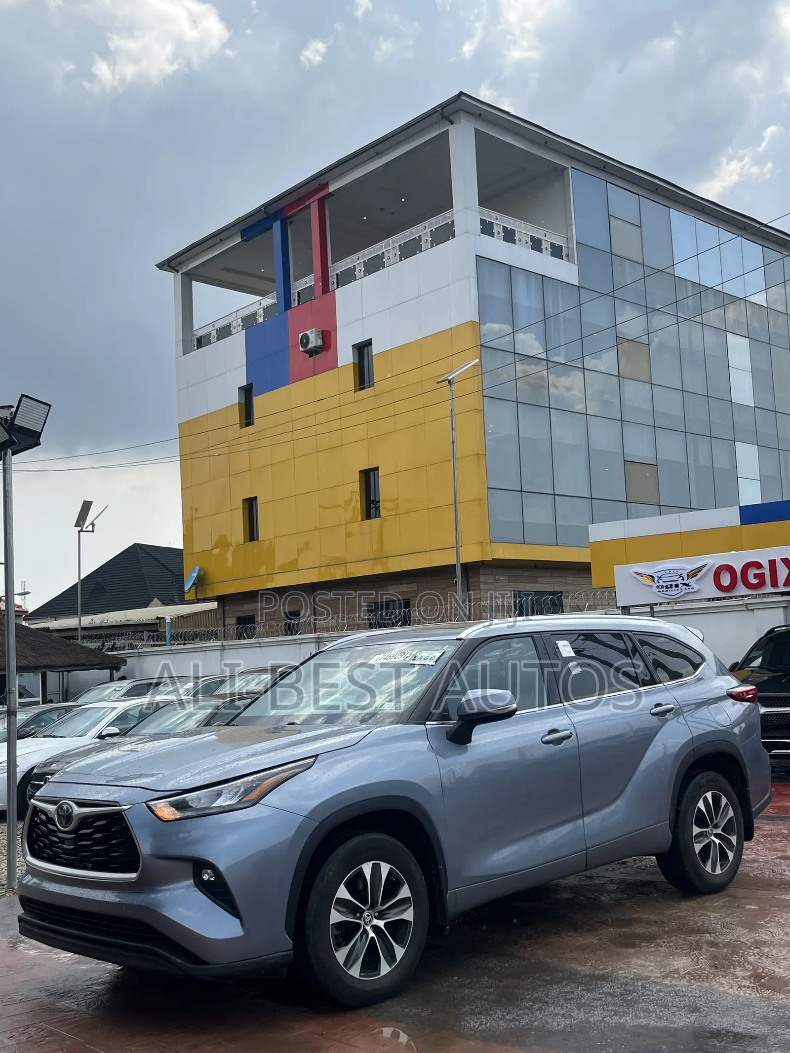 Toyota Highlander 2020 Blue