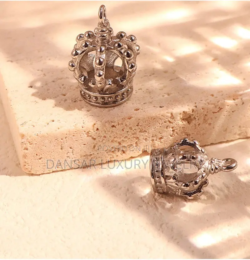 Royal Crown Pendant Necklace