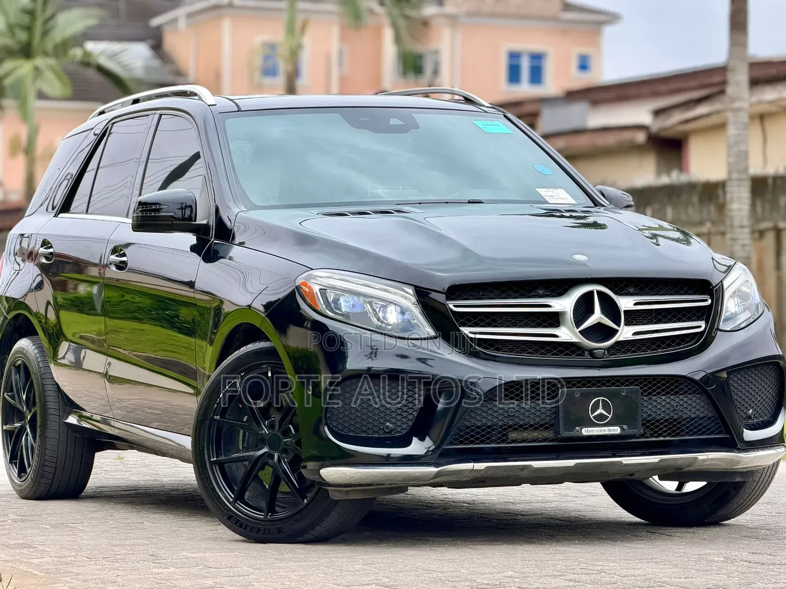 Mercedes-Benz GLE-Class GLE 400 4MATIC 2016 Black