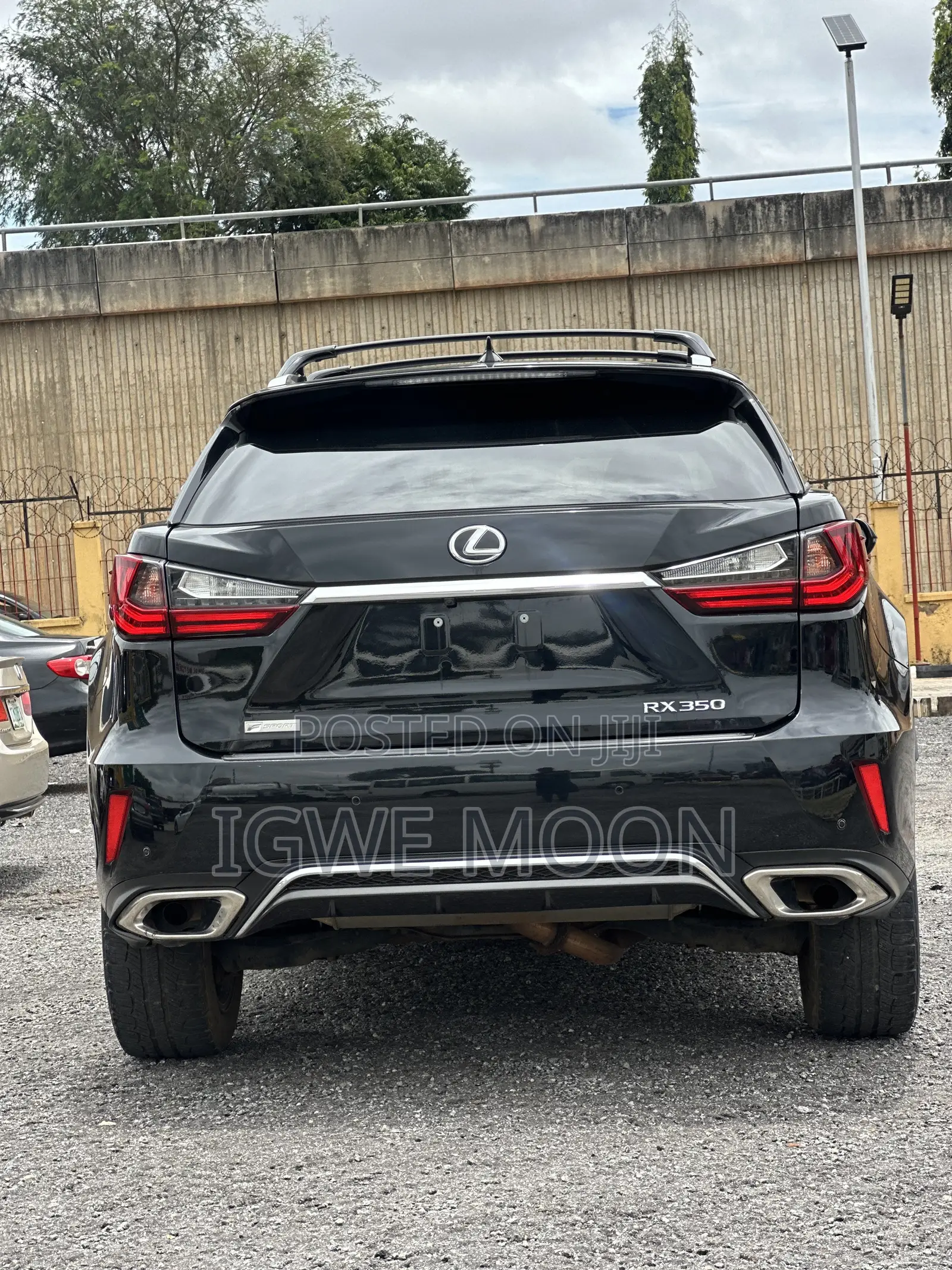 Lexus RX 350 F Sport AWD 2017 Black