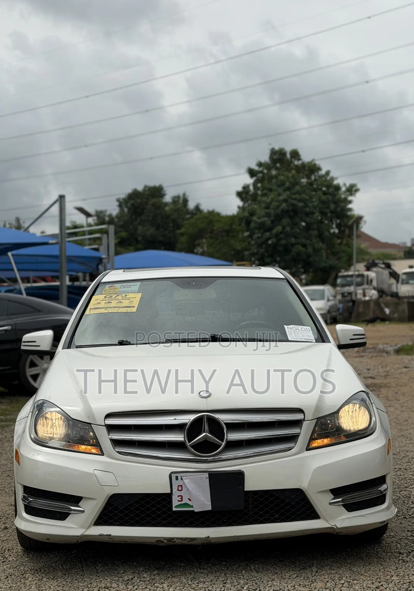 Mercedes-Benz C300 Sport 4Matic Sedan AWD (3.5L 6cyl 7A) 2013 White
