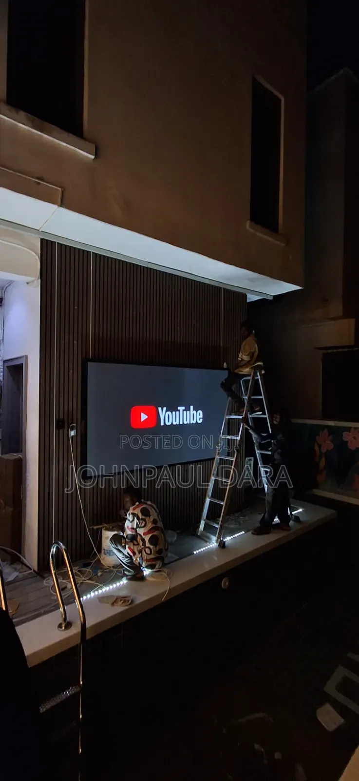 Led Screen Swimming Pool