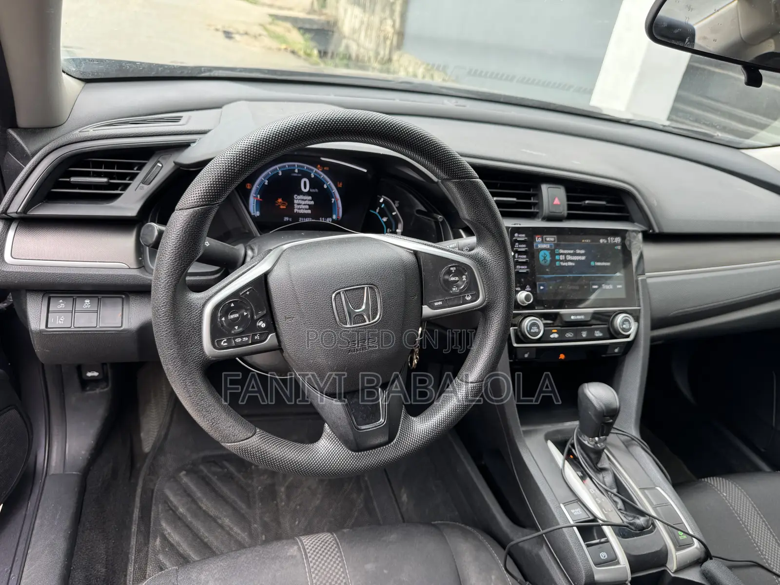 Honda Civic LX Sedan 2019 Gray