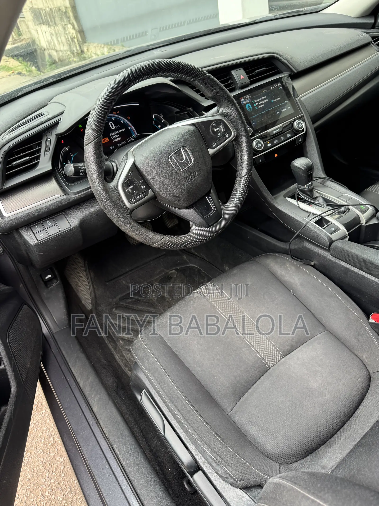 Honda Civic LX Sedan 2019 Gray