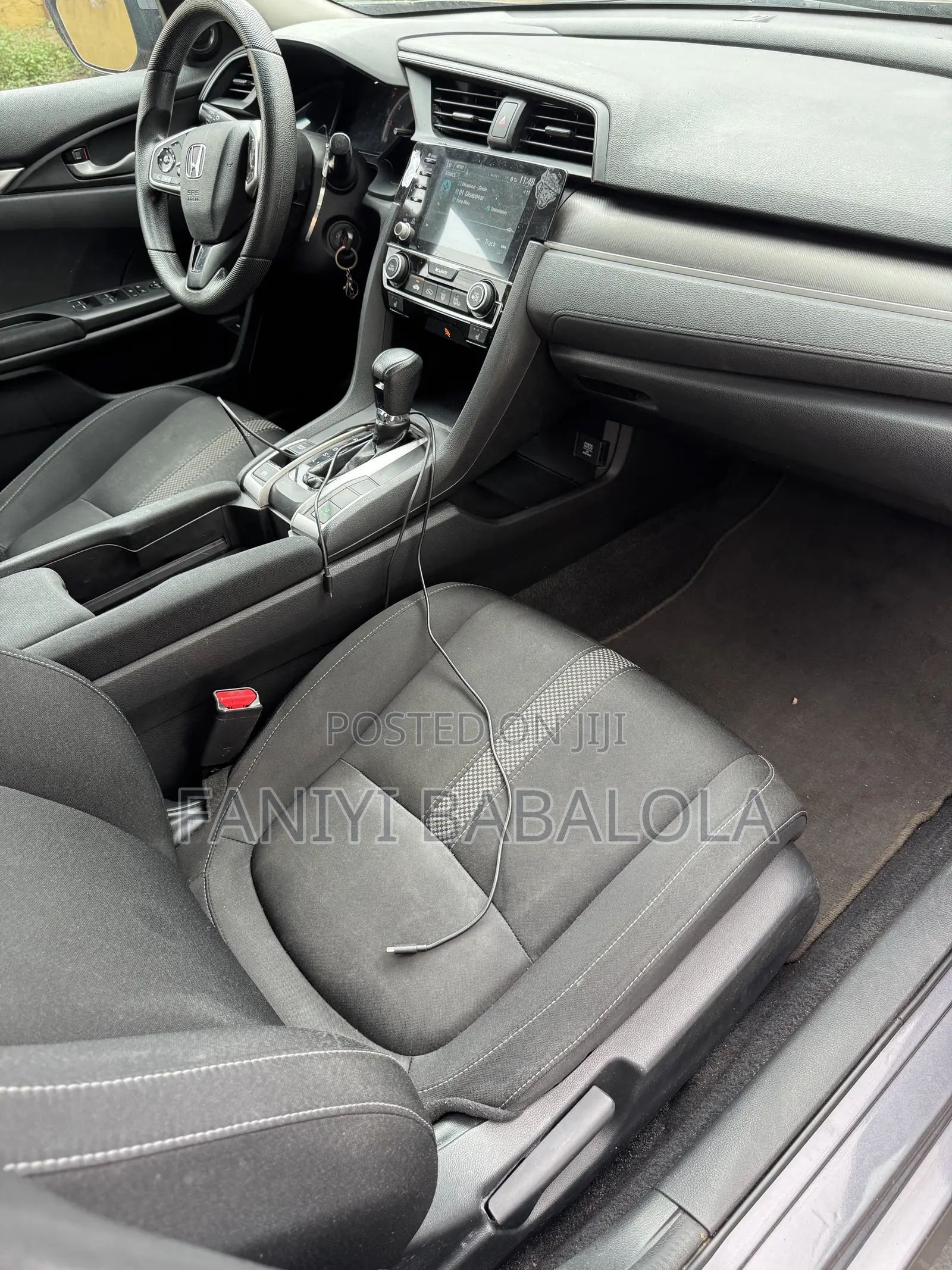 Honda Civic LX Sedan 2019 Gray