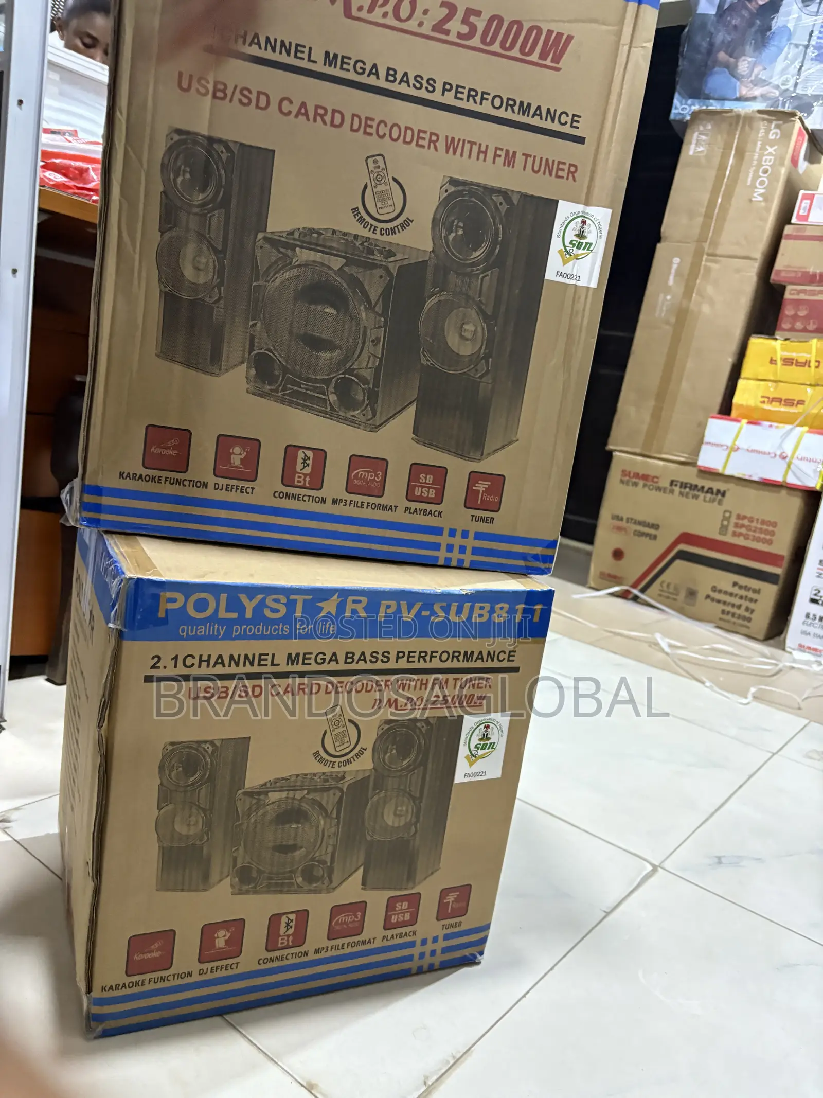 Polystar PV-SUB811 Multimedia Sound System