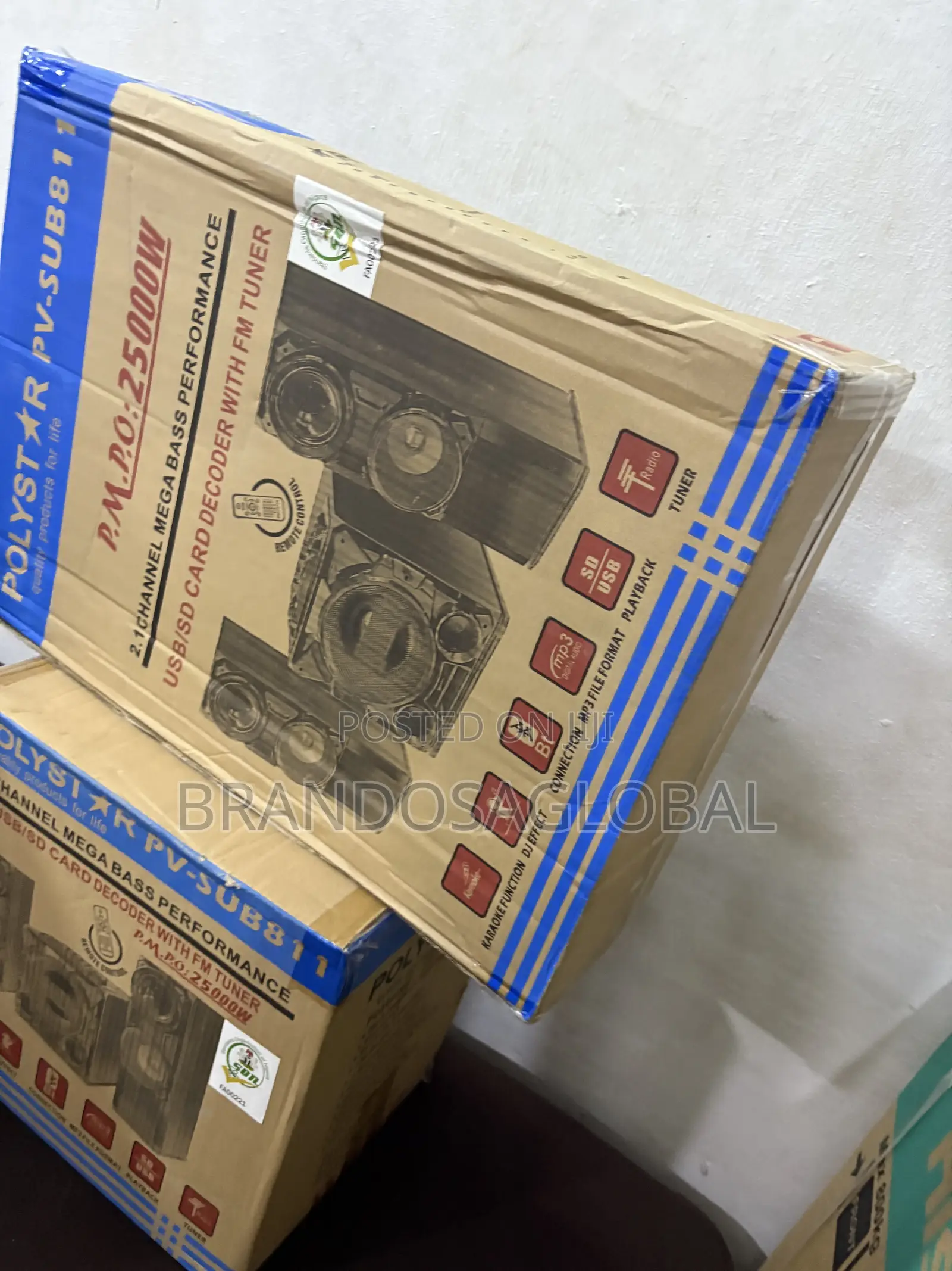 Polystar PV-SUB811 Multimedia Sound System