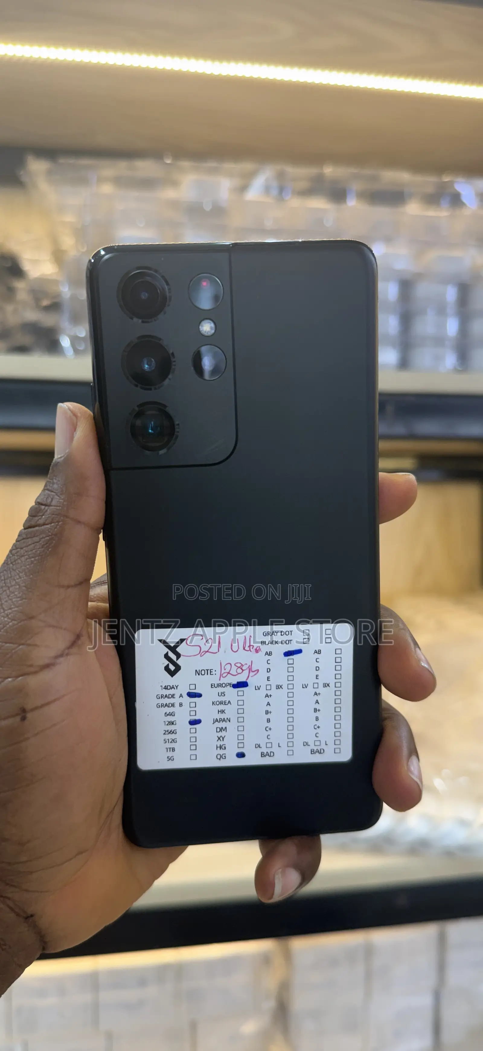 Samsung Galaxy S21 Ultra 5G 128 GB Black