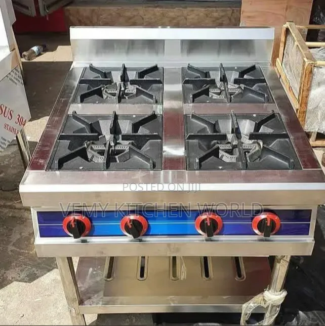 Gas Cooker 4burners Industrial
