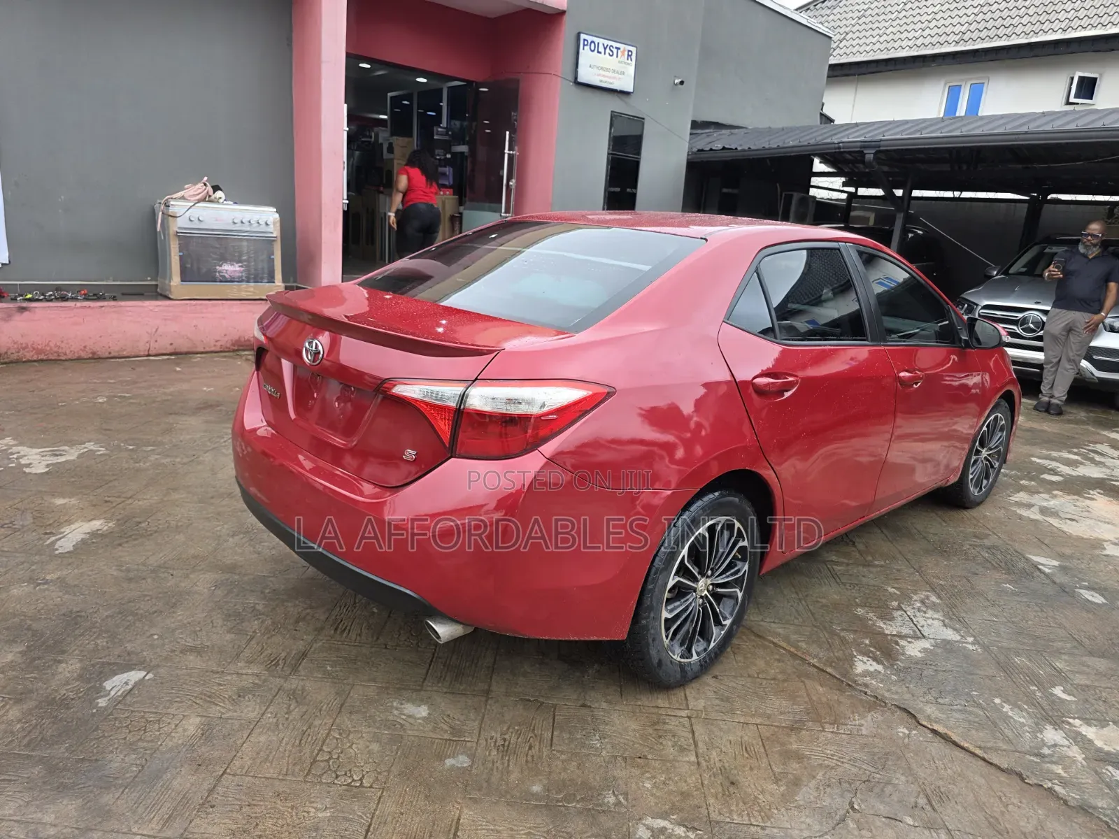 Toyota Corolla S Plus 4dr Sedan (1.8L 4cyl CVT) 2016 Red