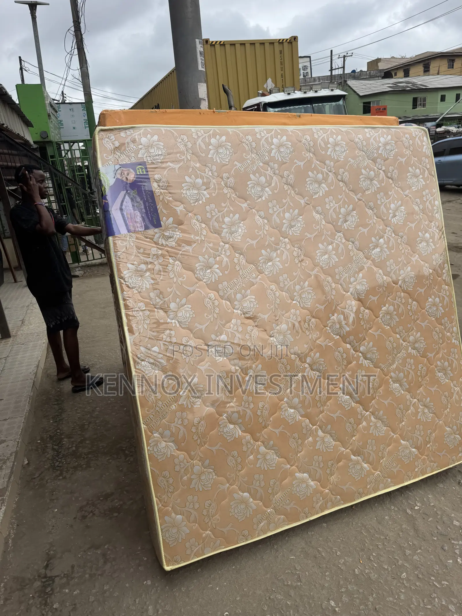 6 by 6 10inches Semi-Orthopedic Mattress.