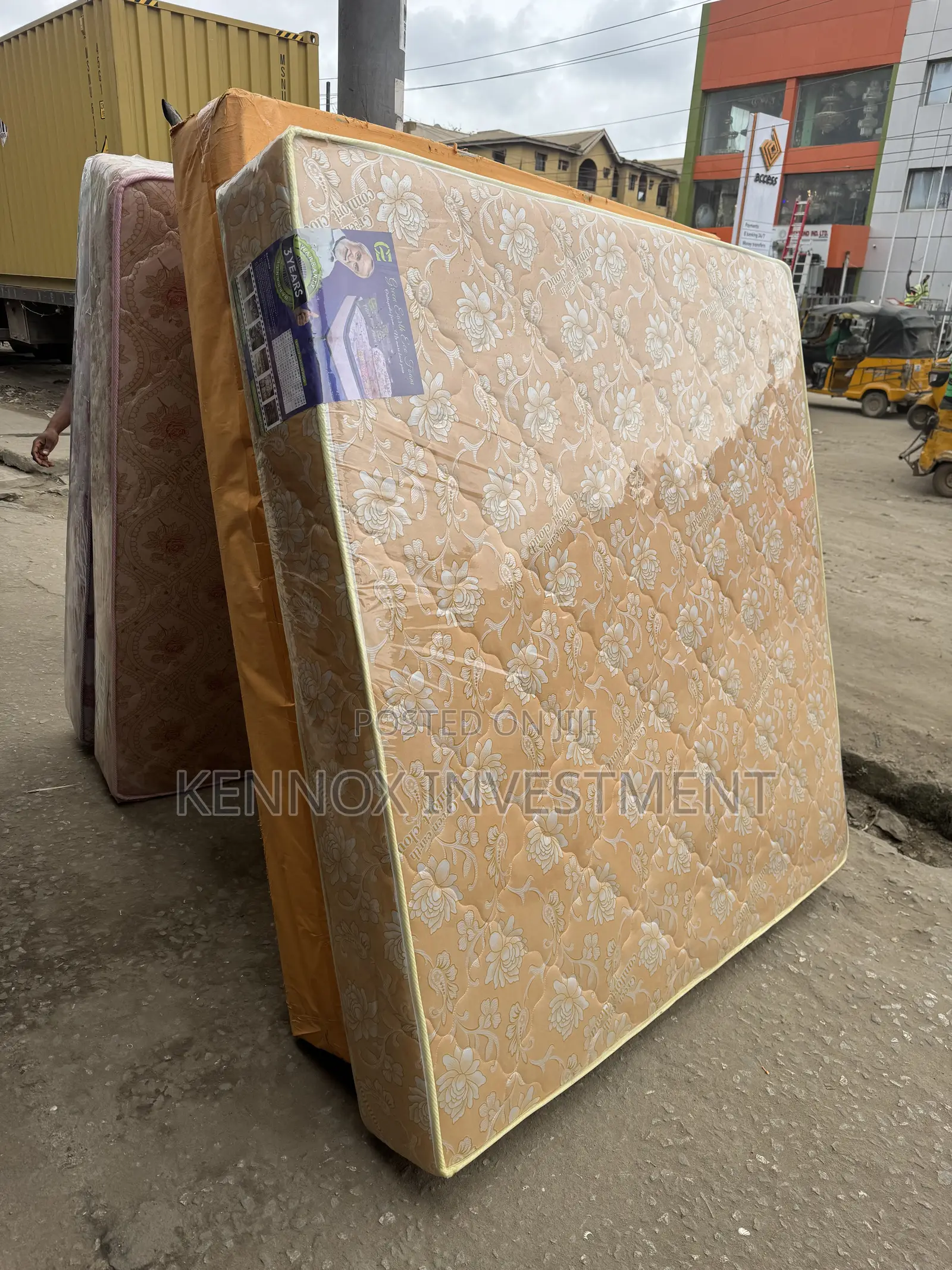 6 by 6 Executive 10inches Semi-Orthopedic Mattress.
