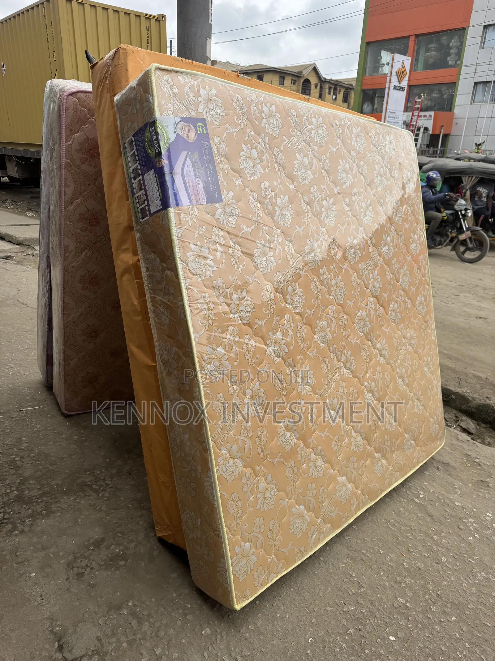 6 by 6 Executive 10inches Semi-Orthopedic Mattress.