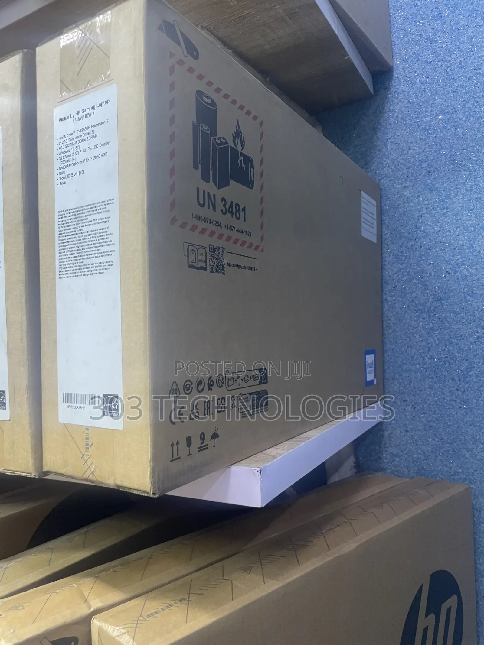 New Laptop HP Victus 15 6GB Intel Core i7 SSD 512GB