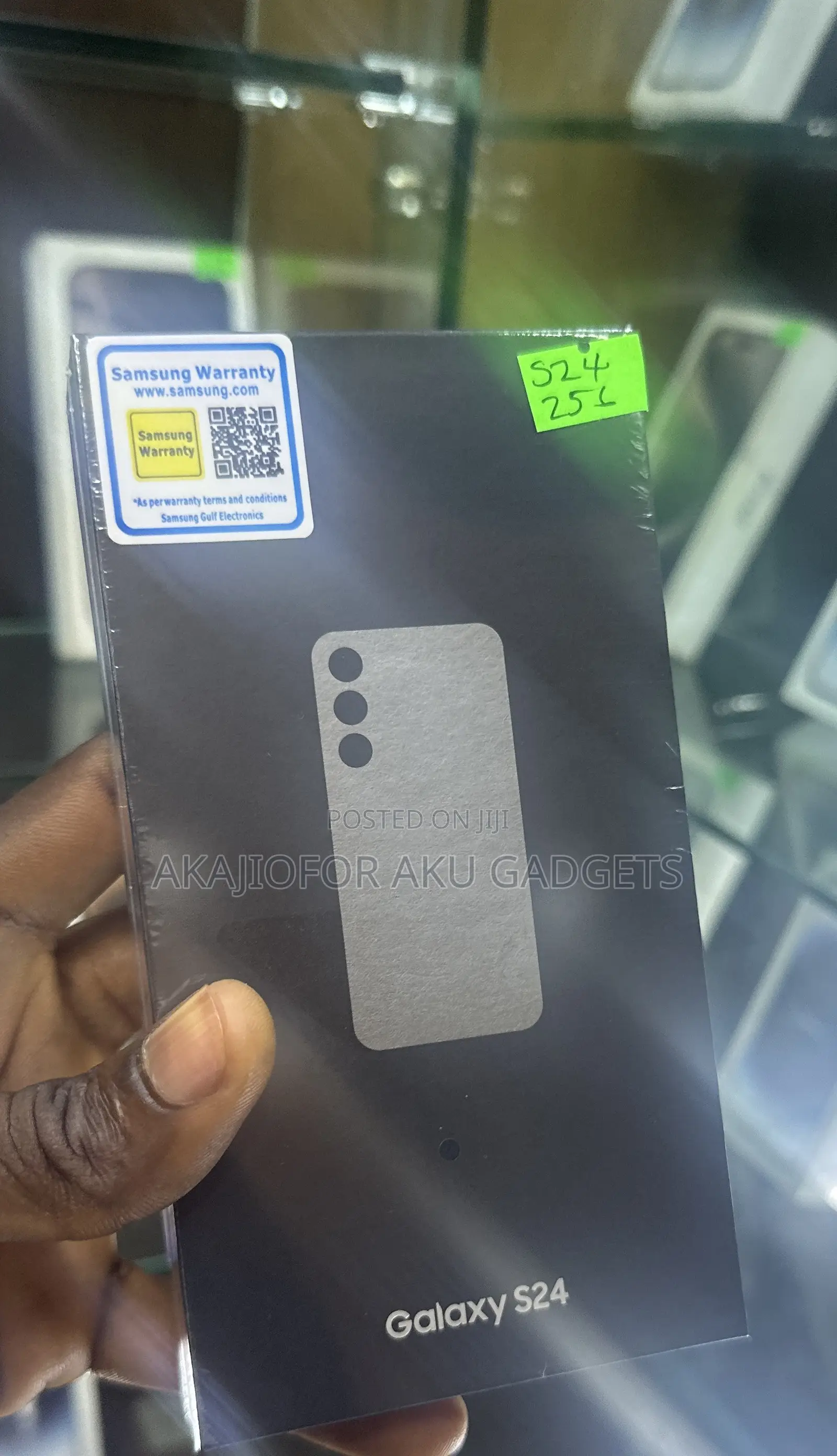 New Samsung Galaxy S24 256 GB Black