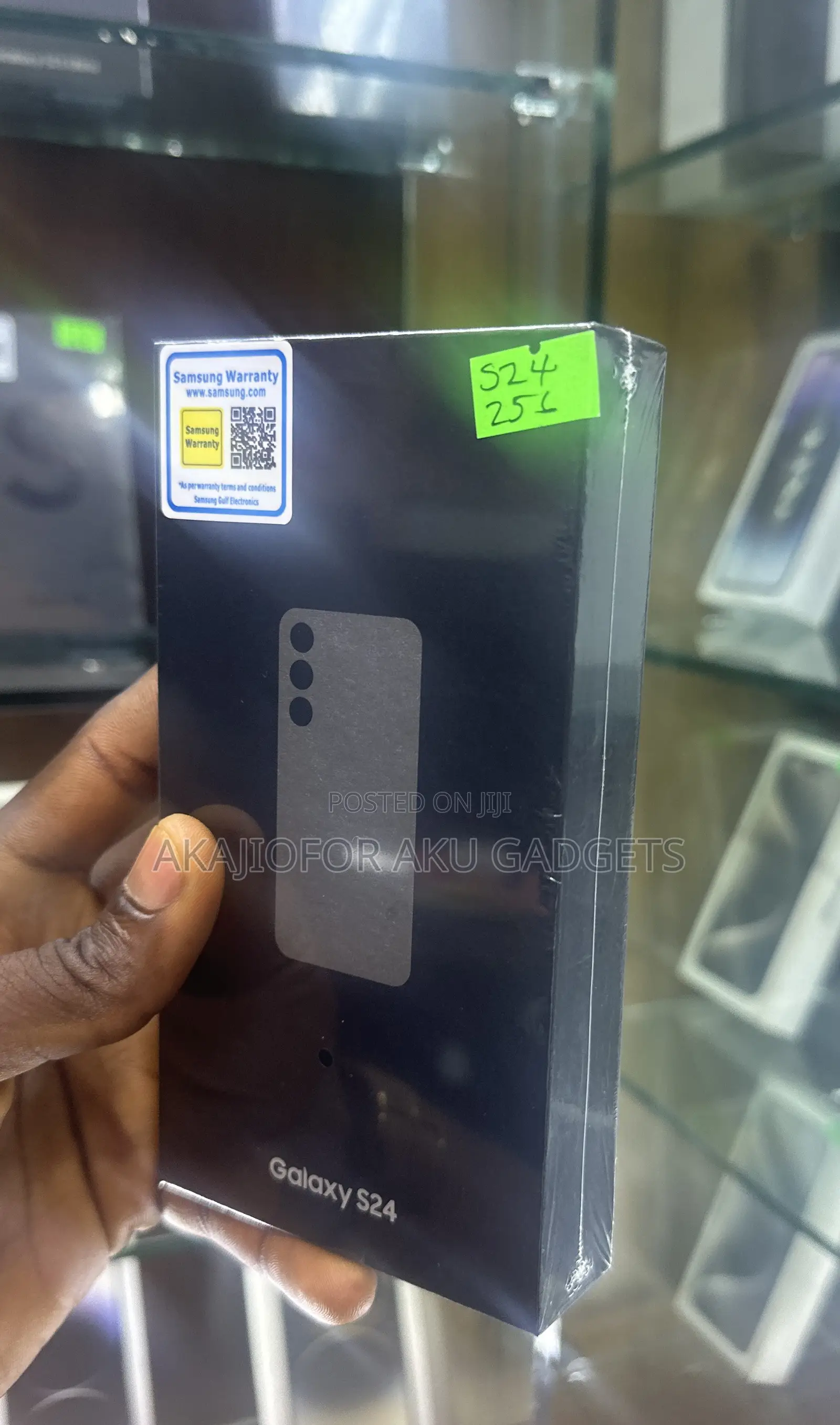 New Samsung Galaxy S24 256 GB Black